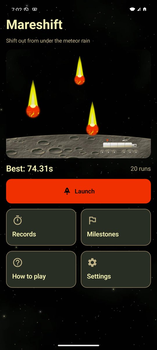 Mareshift screenshot